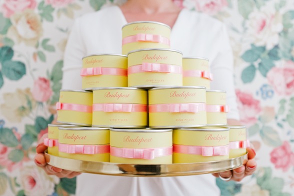 Cinq Filles Budapest luxury gift boxes and sweet gifts from Hungary