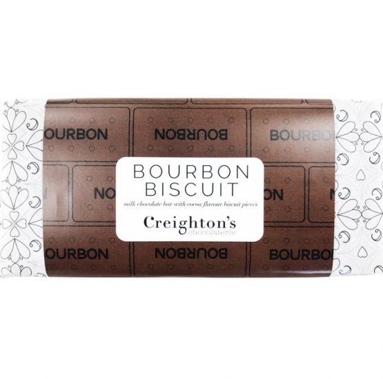 Creighton kézműves tejcsokoládé kekszdarabokkal a Cinq Filles Budapest ajándékboltban