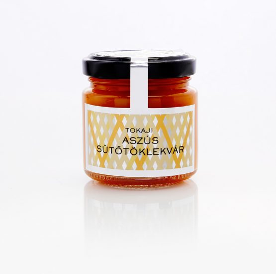 Kézműves tokaji aszús sütötöklekvár Tokajból / Hungarian jam speciality made in Tokaj wine region from Tokaj wine called : aszú