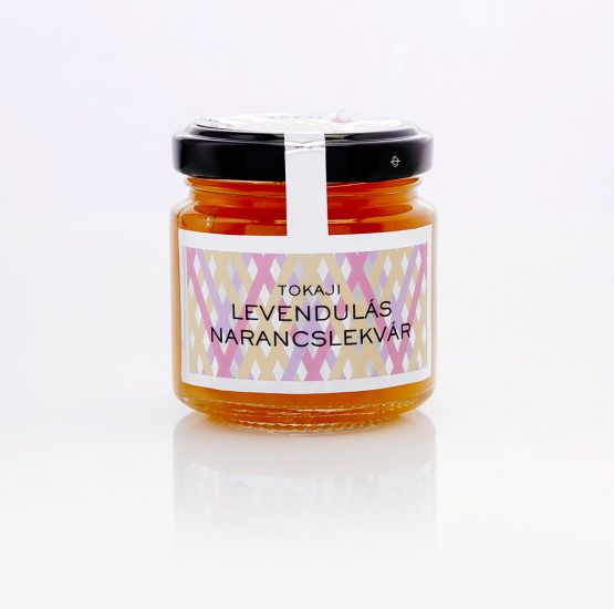 Kézműves, termelői levendulás narancslekvár Tokajból / Lavander orange jam from Tokaj, Hungary