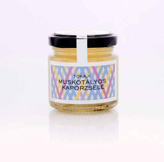 Kézműves Tokaji sárgamuskotályos kaporzselé, fűszerlekvár / Dill jelly with Wine from Tokaj region, Hungary