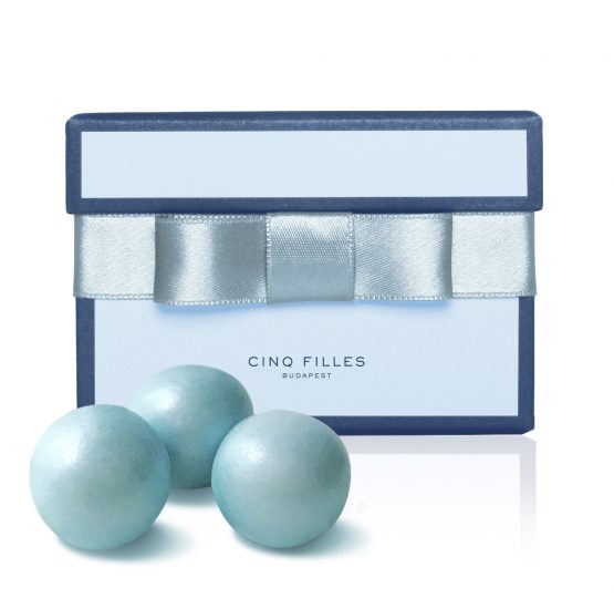 Cinq Filles Budapest ajándék édességek díszdobozban. Esküvőre, Születésnapra, Ballagásra, Baby Shower-re